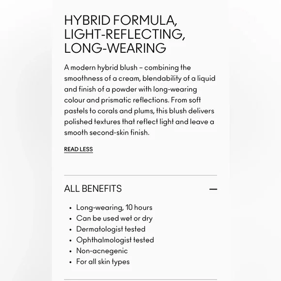 MAC Extra Dimension Blush Hushed Tone Made in Italy - Picture 6 of 6